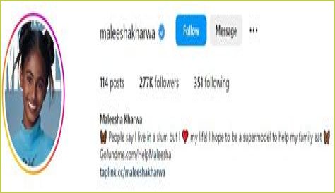 Maleesha Kharwa Wiki, Age, Height, Parents, Religion, Boyfriend, Net worth, Biography & More